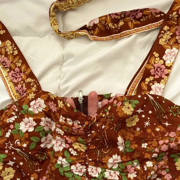 NWT Cider Floral Top - Picture 3 of 4